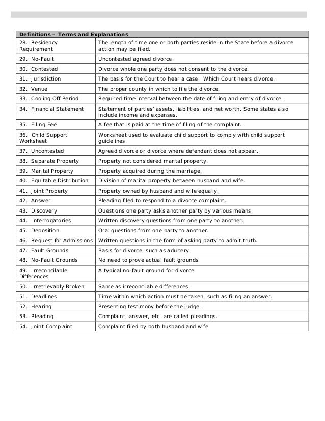 Worksheets Divorce Worksheet worksheet 1280998 divorce property division equitable distribution davezan worksheet