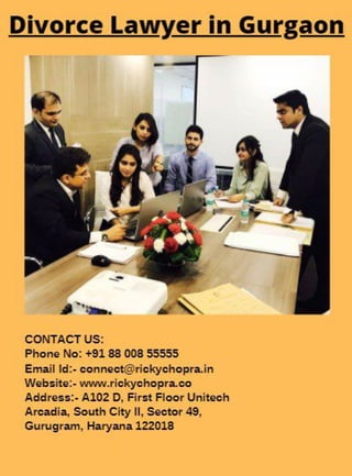 Divorce Lawyer in Gurgaon