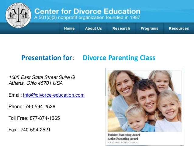 Divorce Parenting Class