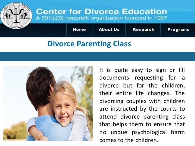 Divorce Parenting Class