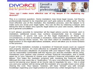 Divorce Professionals in Canada