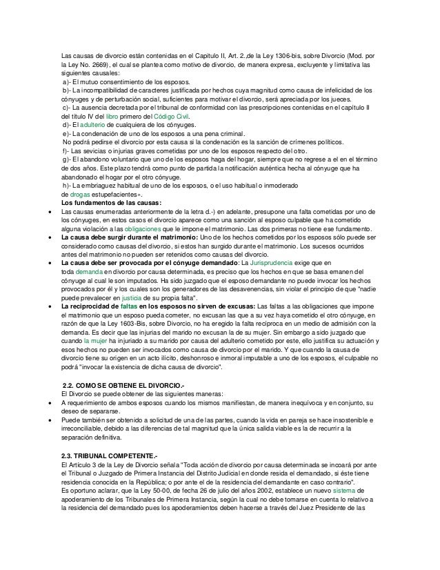 Divorcio ECUADOR