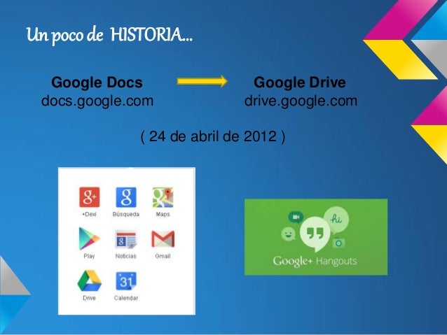 Divulgación Artículo Científico Google Plus + Drive como