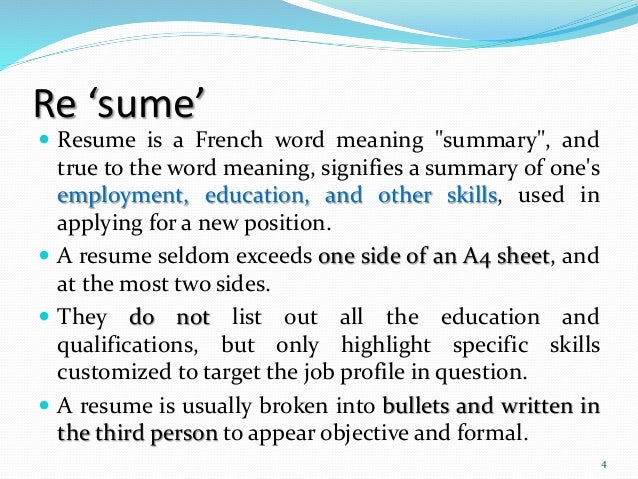 bio data meaning