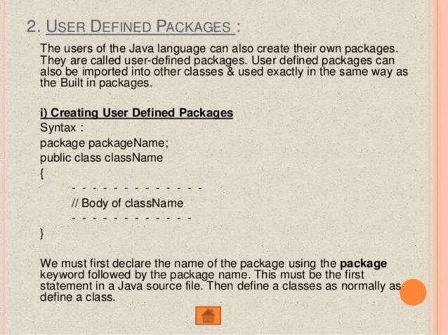 java packages and its types with example | PPT