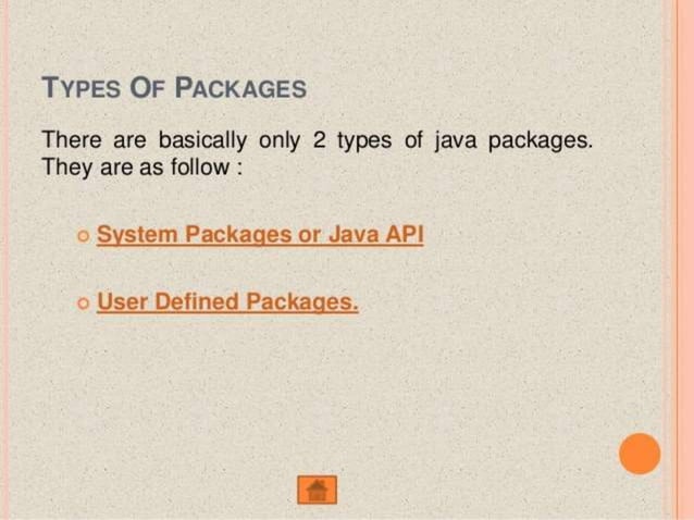 java packages and its types with example | PPT