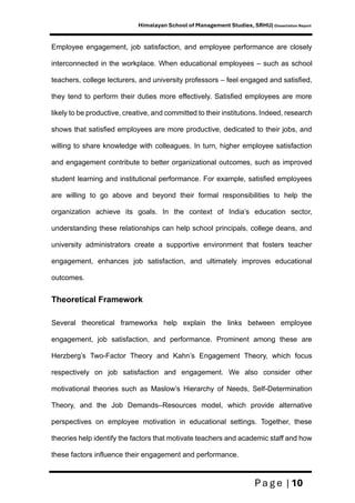 A Relationship Between Employee Engagement and Job Satisfaction Among ...