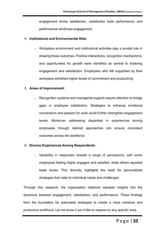 A Relationship Between Employee Engagement and Job Satisfaction Among ...