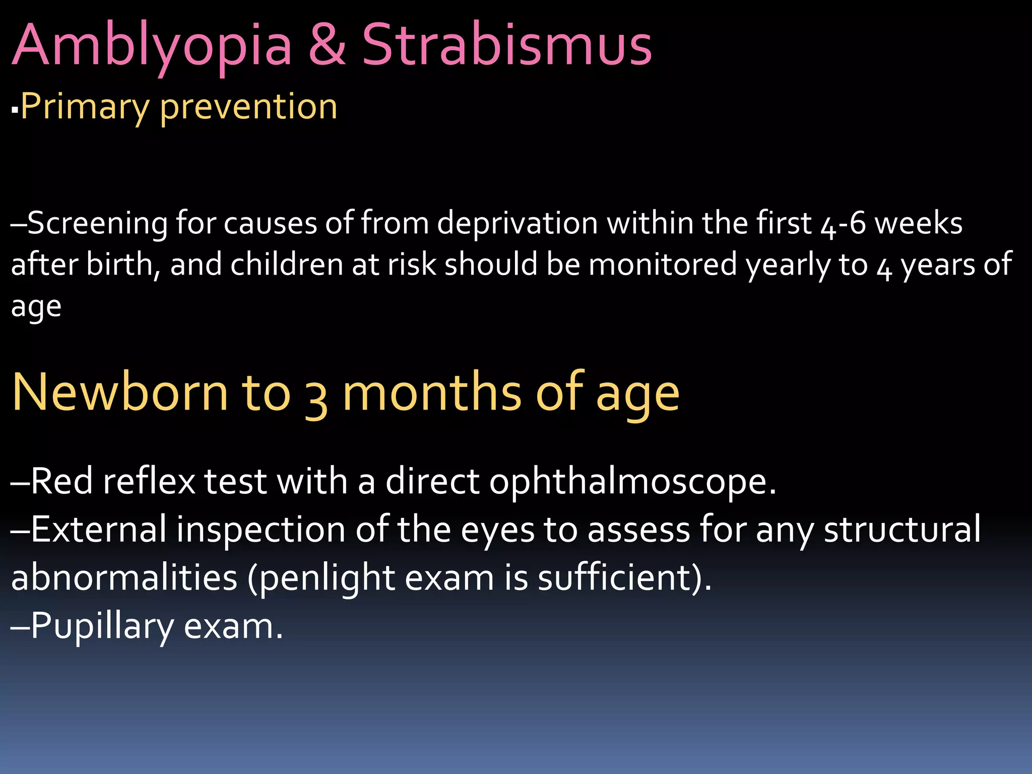 Preventive and community opthalamology. | PPTX