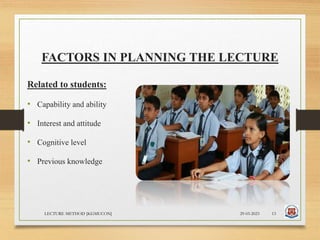 Lecture Method in Nursing Education