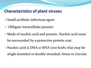 Structure and composition of plant viruses | PPTX