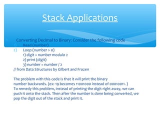 Stack Operation In Data Structure | PPT
