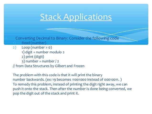 Stack Operation In Data Structure