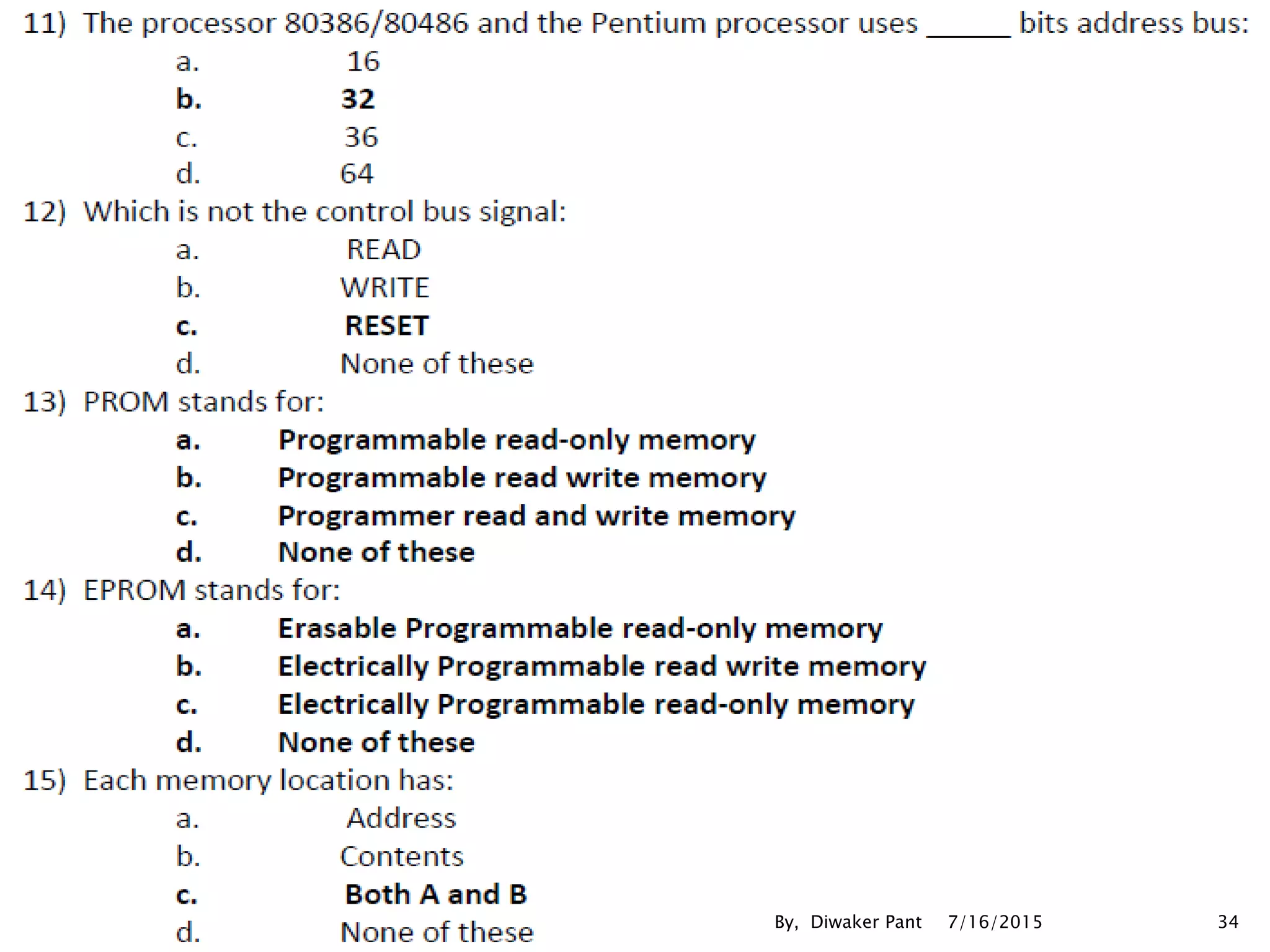 7/16/2015 34By, Diwaker Pant
 