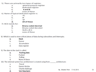 7/16/2015 33By, Diwaker Pant
 