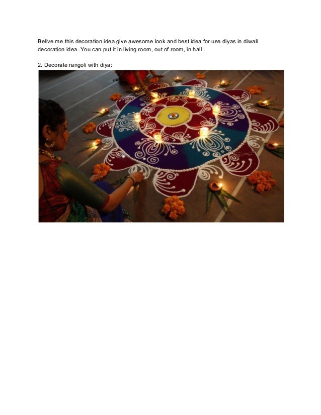 Unique Diwali Decoration Ideas Latest New Designs