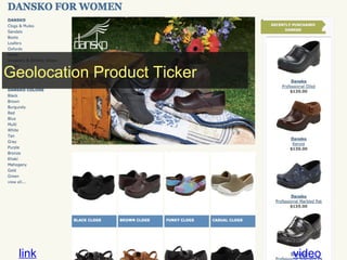 Geolocation Product Ticker




  link                       video
 