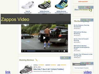Zappos Video




 link          video
 
