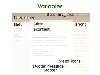 Variables




         
 