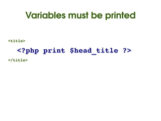 Variables must be printed

<title>

  <?php print $head_title ?>
</title>




                       
 