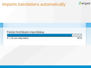 Imports translations automatically
 