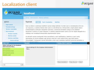 Localization client
 
