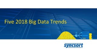 Five 2018 Big Data Trends
 