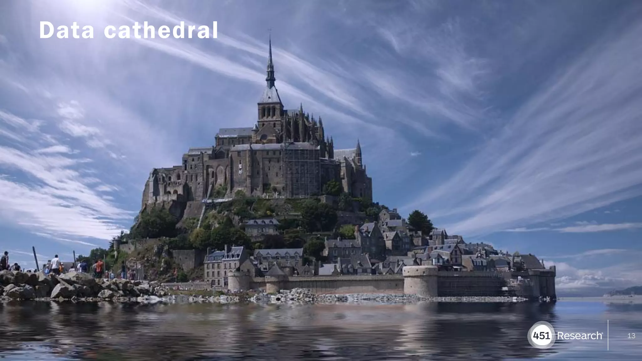 451RESEARCH.COM
©2018 451 Research. All Rights Reserved.
Data cathedral
13
 