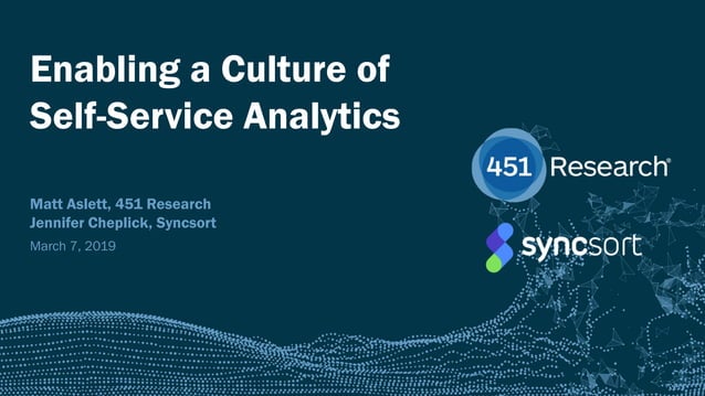 Enabling a Culture of Self-Service Analytics | PPT