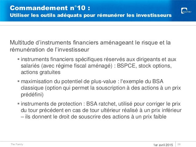 Stock options bsa bspce