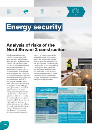 Analysis of risks of the
Nord Stream 2 construction
DiXi Group has launched
a project of analyzing and
reporting risks rel...