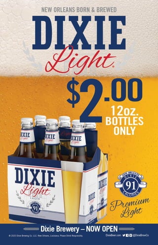 Dixie packaging design
