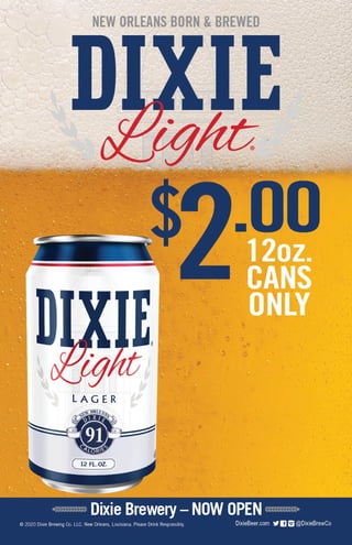 Dixie packaging design