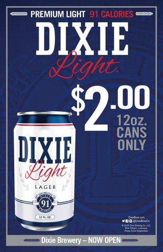 Dixie packaging design