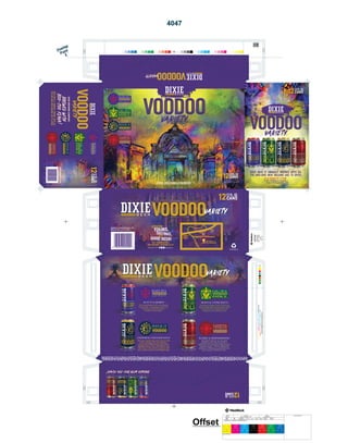 Dixie packaging design