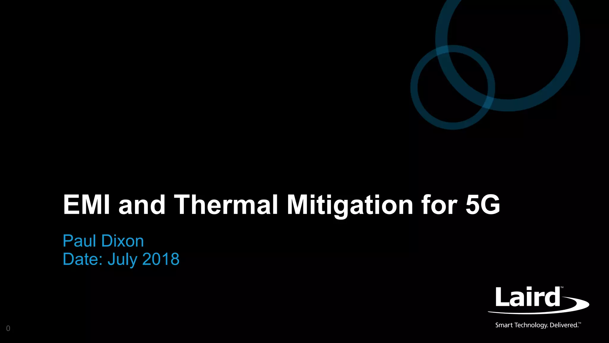 EMI and Thermal Mitigation for 5G | PDF