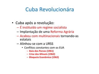 3 revolucao cubana