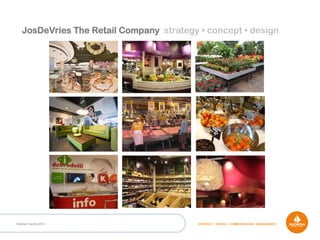 Outdoor Dacha 2014 STRATEGY • DESIGN • COMMUNICATION • MANAGEMENT
JosDeVries The Retail Company strategy • concept • design
 