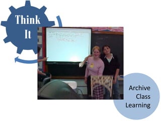 Think
  It


         Archive
           Class
        Learning
 