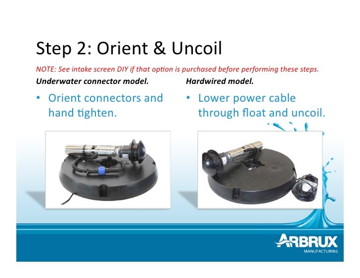 Lake Fountain Install Guide