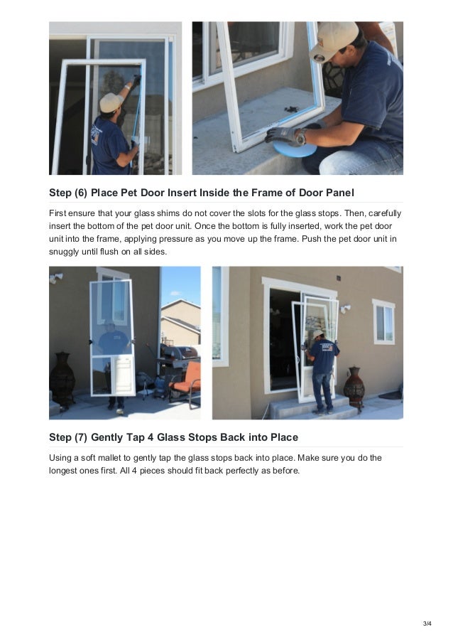 Diy Pet Door Installation
