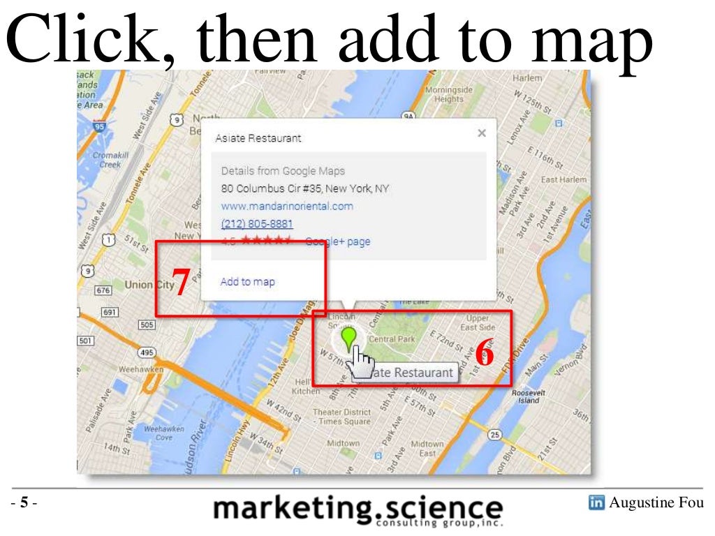 DIY Points of Interest Map to Share by Augustine Fou Quick HowTo