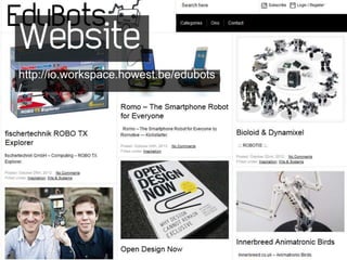 Website
http://io.workspace.howest.be/edubots
/
 