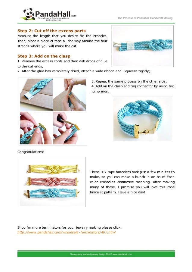 Diy rope bracelets