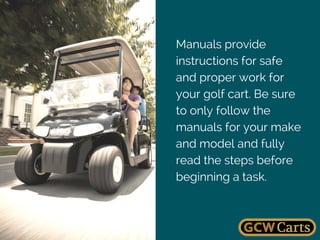 10 Safety Tips for the DIY Golf Cart Owner | PDF