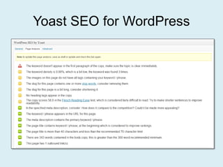 Yoast SEO for WordPress
 