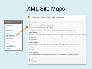 XML Site Maps
 