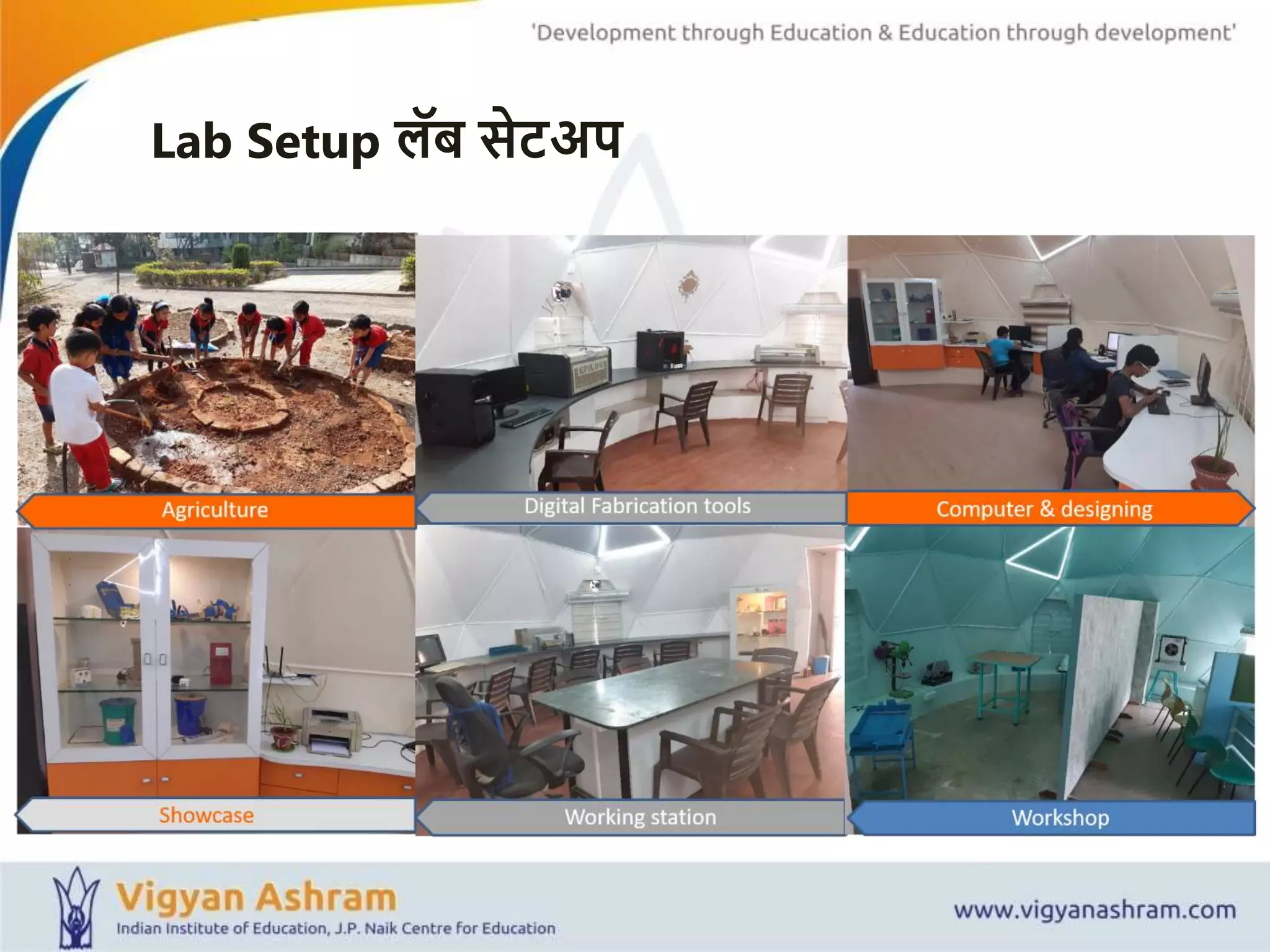 Lab Setup लॅब सेटअप
 