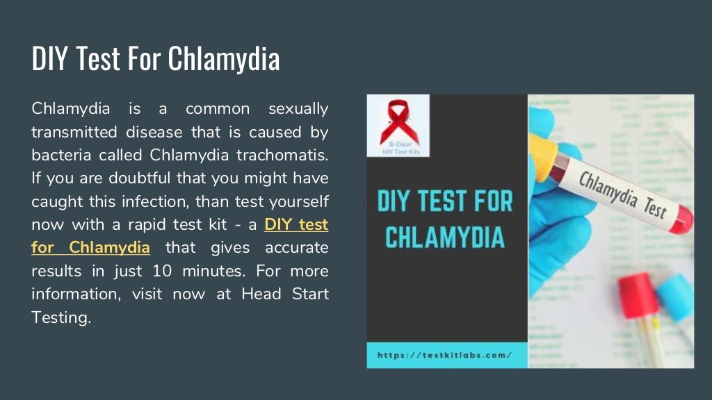 DIY Test For Chlamydia