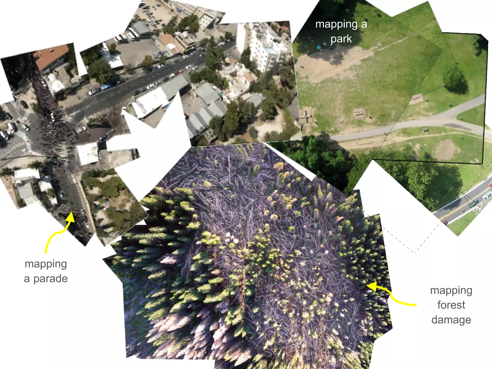 mapping a
             park




mapping
a parade
                       mapping
                        forest
                       damage
 